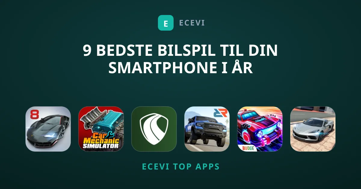 9 Bedste Bilspil Til Din Smartphone I År